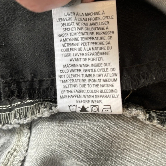 REITMANS Slim Fit Grey White Wash Stretch Jeans Size 16 Plus - Picture 9 of 11